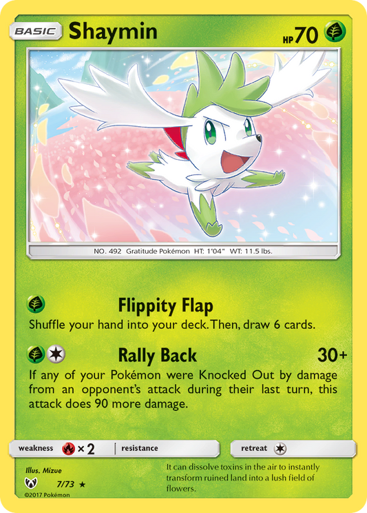 Shaymin - 07/73 - Shining Legends