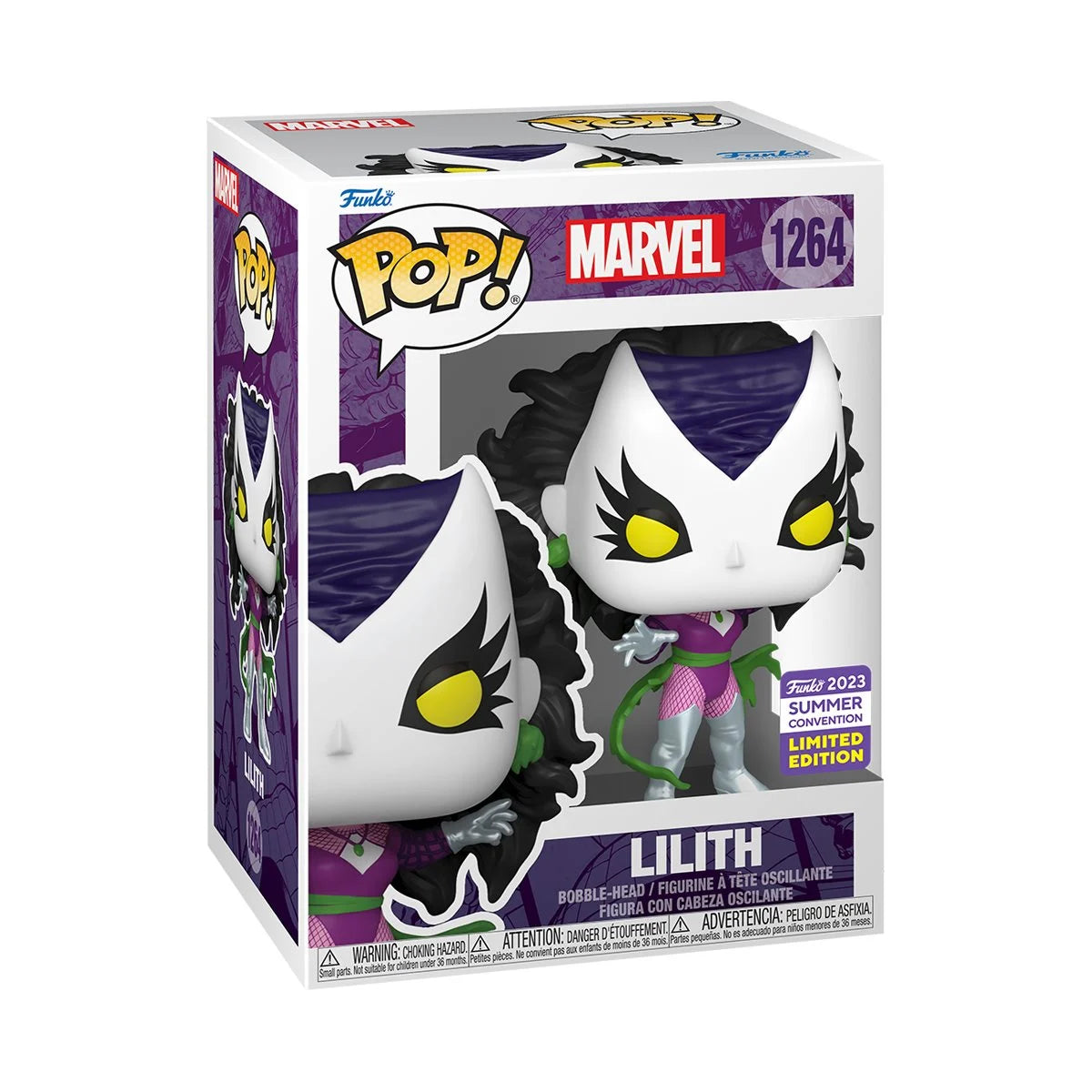 Marvel Lilith Funko Pop! Vinyl Figure #1264 - 2023 Convention Exclusive