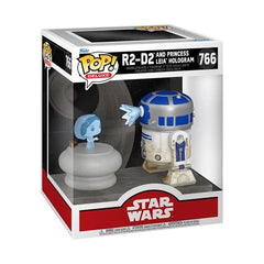 Star Wars R2-D2 with Leia Deluxe Funko Pop Vinyl Figure #766