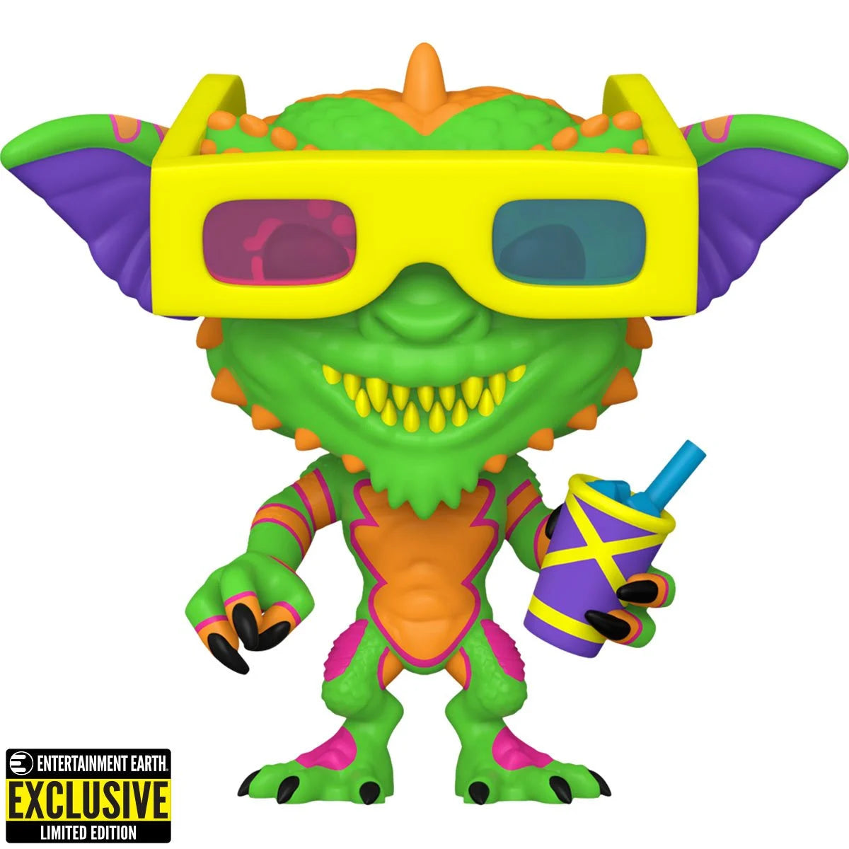 Gremlins Stripe Black Light Funko Pop! Vinyl Figure - Entertainment Earth Exclusive