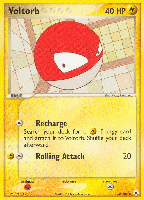 Voltorb - 080/101 - Hidden Legends