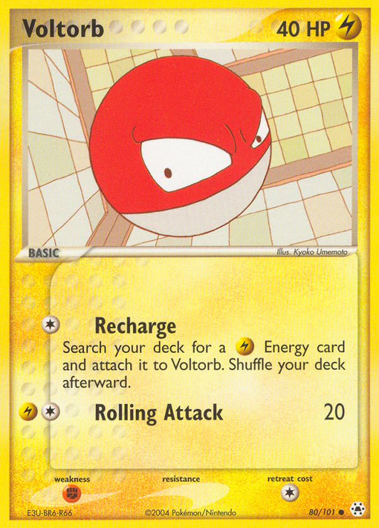 Voltorb - 080/101 - Hidden Legends