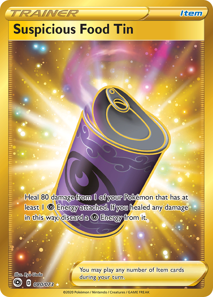 Suspicious Food Tin - 80/73 - Champion's Path