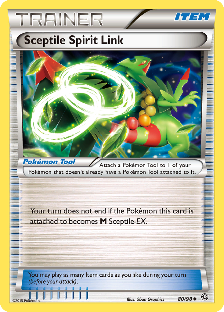 Sceptile Spirit Link - 80/98 - Ancient Origins