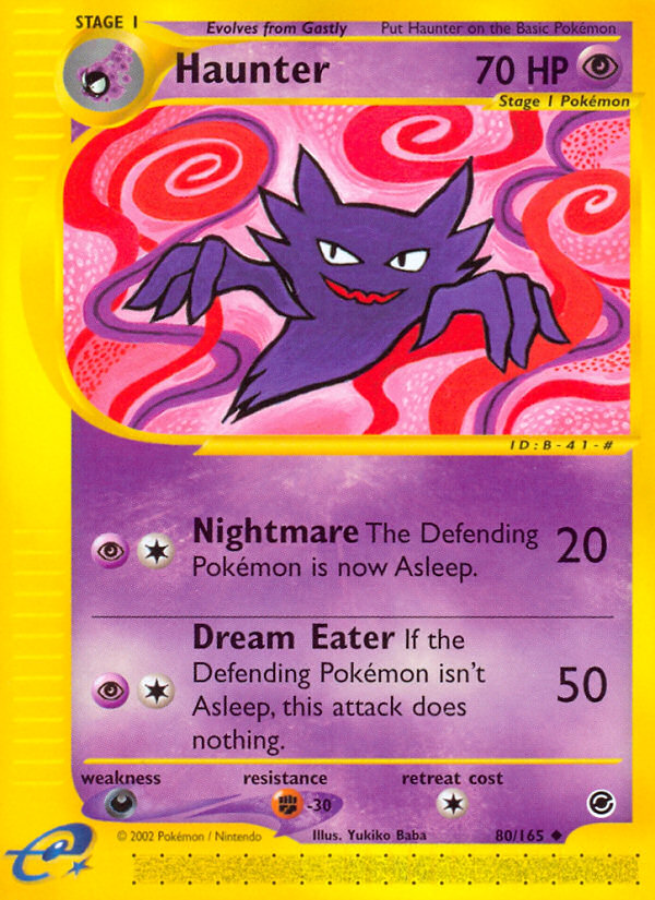 Haunter - 080/165 - Expedition Base Set