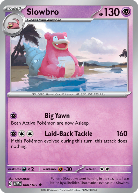 Slowbro - 080/165 - 151