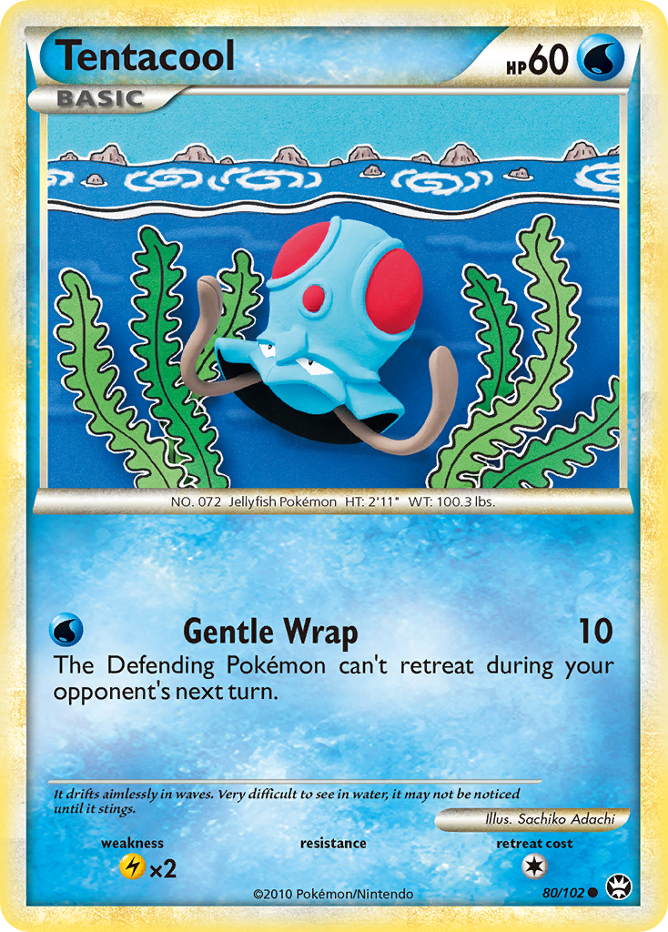 Tentacool - 080/102 - HS—Triumphant