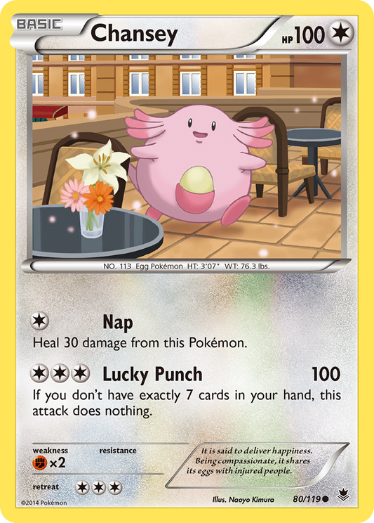 Chansey - 080/119 - Phantom Forces