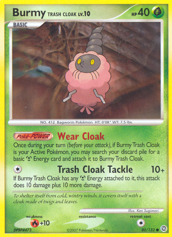 Burmy Trash Cloak - 080/132 - Secret Wonders