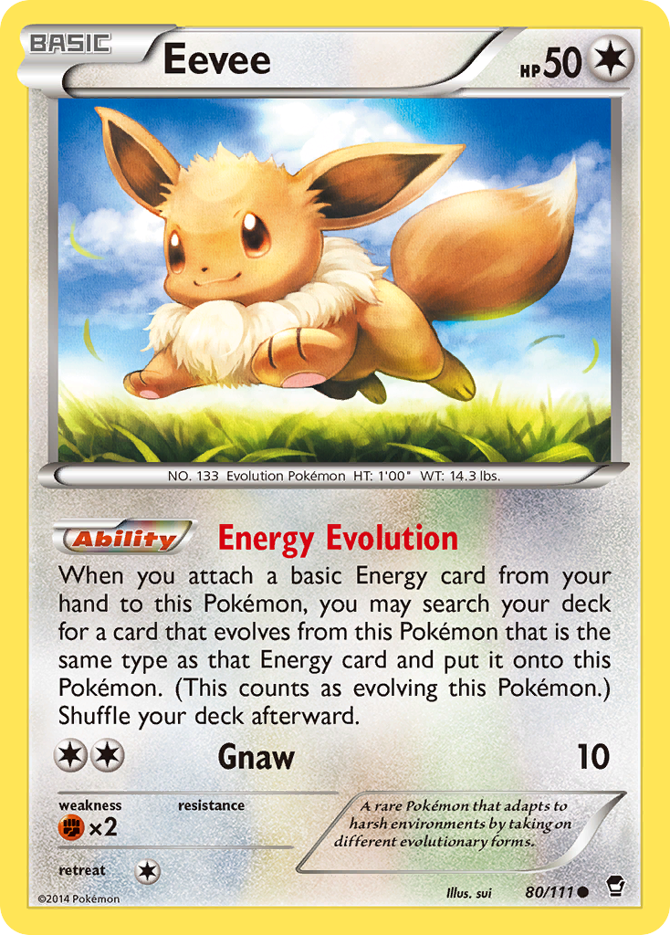 Eevee - 080/111 - Furious Fists