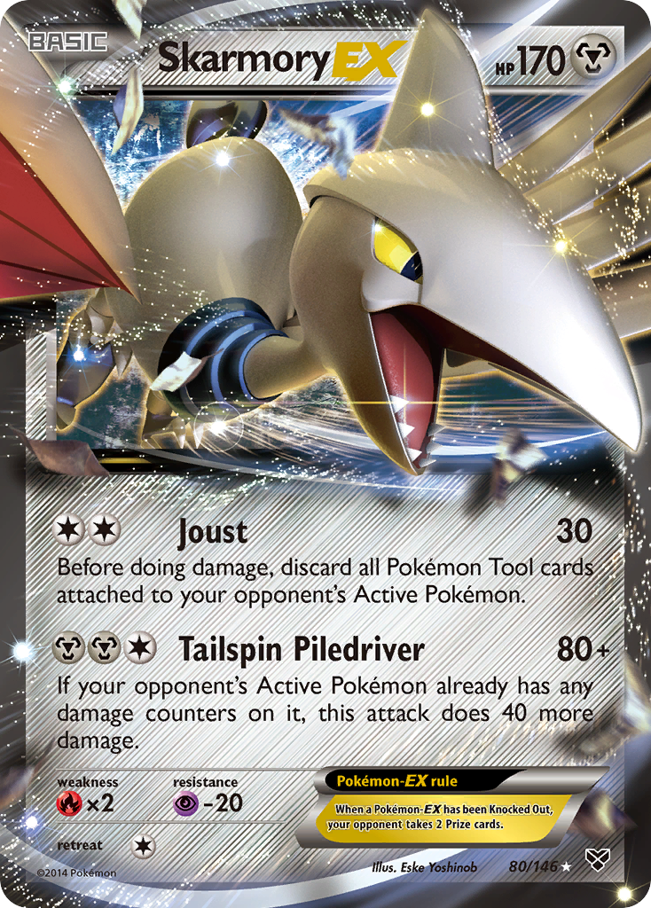 Skarmory-EX - 080/146 - XY