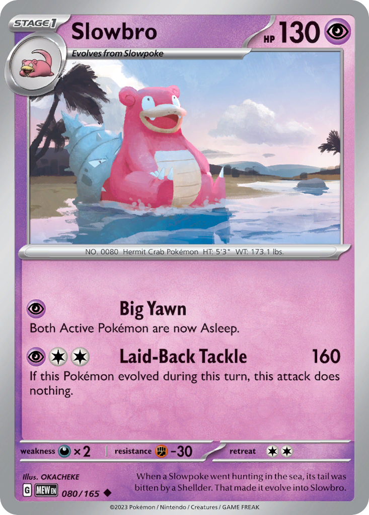 Slowbro - 080/165 - 151