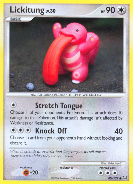 Lickitung - 080/127 - Platinum