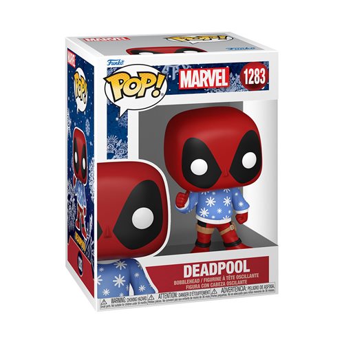 Marvel Holiday Deadpool Sweater Funko Pop! Vinyl Figure #1283