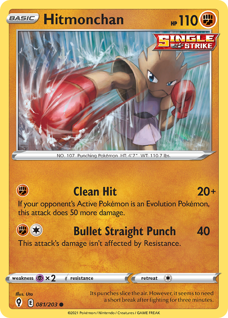 Hitmonchan - 081/203 - Evolving Skies