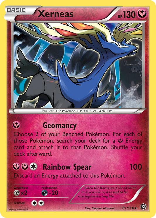 Xerneas - 081/114 - Steam Siege