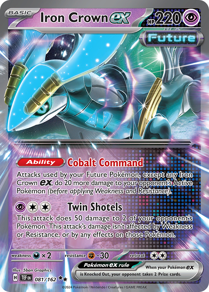 Iron Crown ex - 081/162 - Temporal Forces