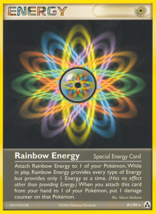 Rainbow Energy - 81/92 - Legend Maker