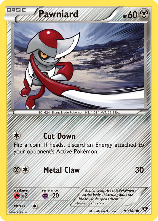 Pawniard - 081/146 - XY