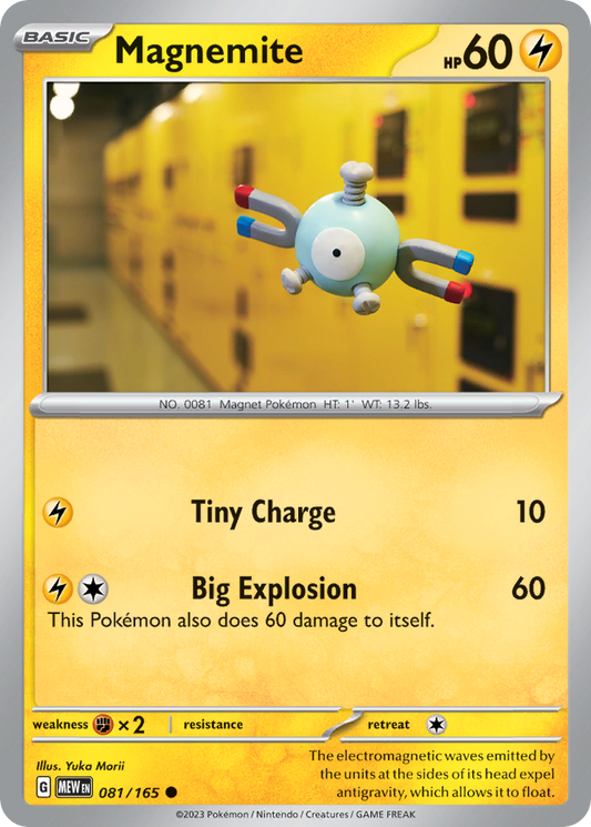 Magnemite - 081/165 - 151