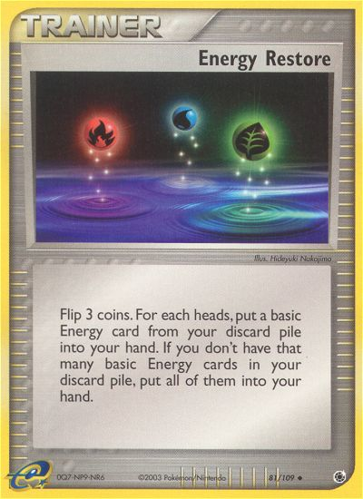 Energy Restore - 081/109 - Ruby & Sapphire