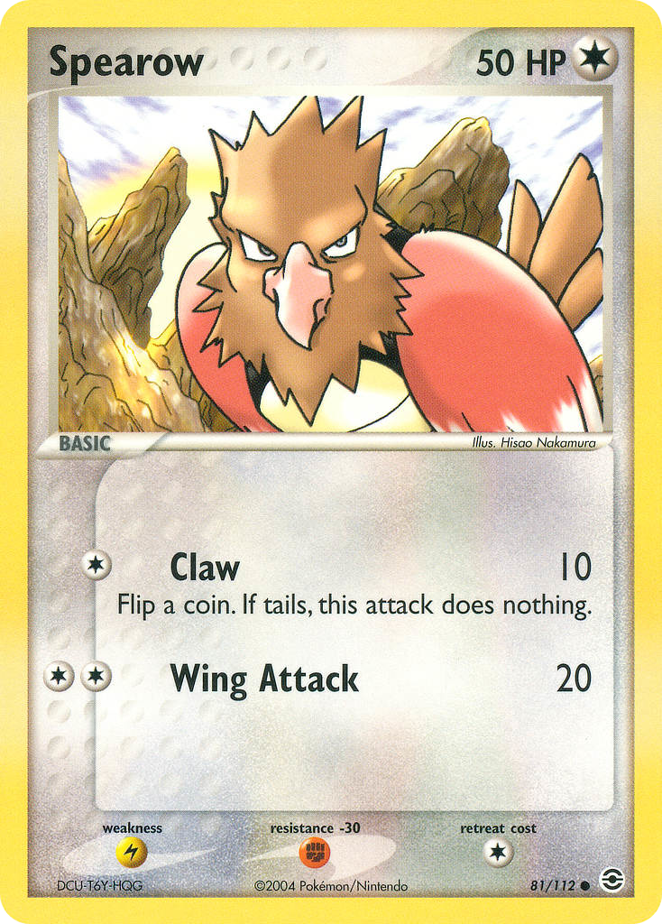 Spearow - 081/112 - FireRed & LeafGreen