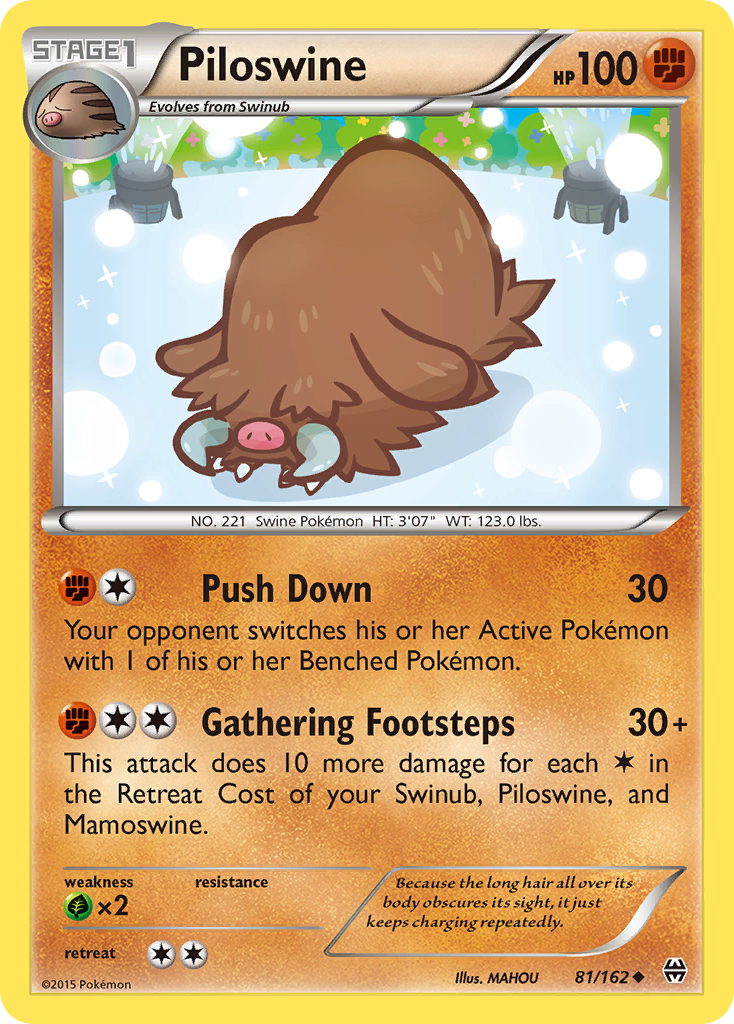 Piloswine - 081/162 - BREAKthrough