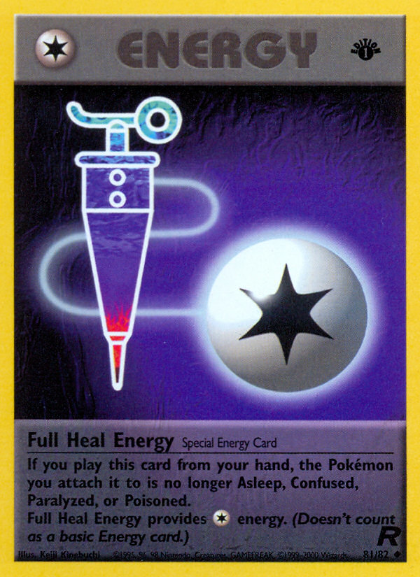 Full Heal Energy - 81/82 - Team Rocket