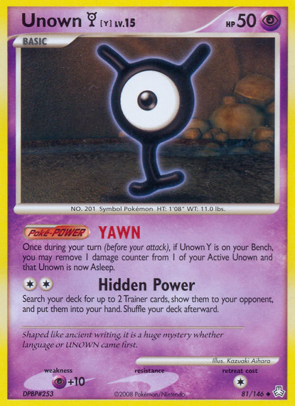 Unown [Y] - 081/146 - Legends Awakened