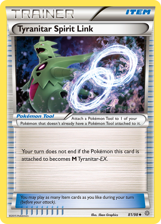 Tyranitar Spirit Link - 81/98 - Ancient Origins