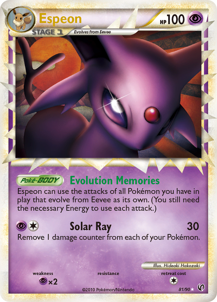 Espeon - 81/90 - HS—Undaunted