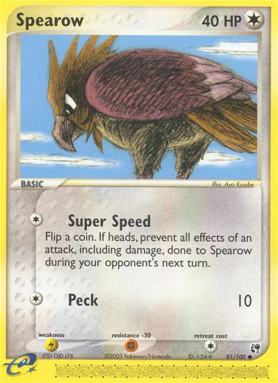 Spearow - 081/100 - Sandstorm