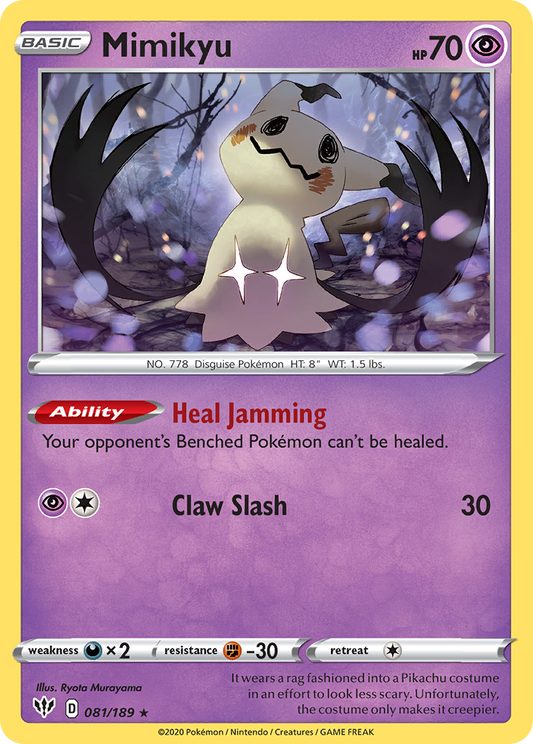 Mimikyu - 081/189 - Darkness Ablaze