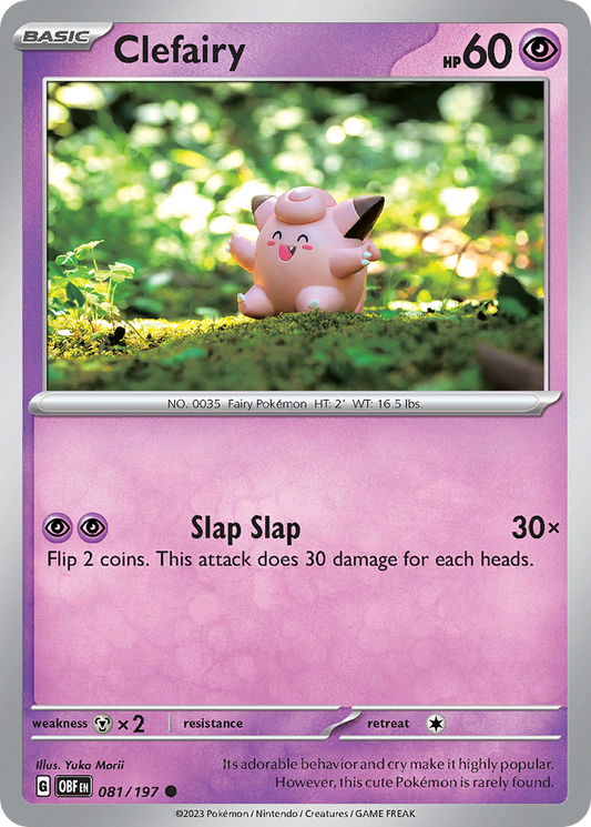 Clefairy - 081/197 - Obsidian Flames