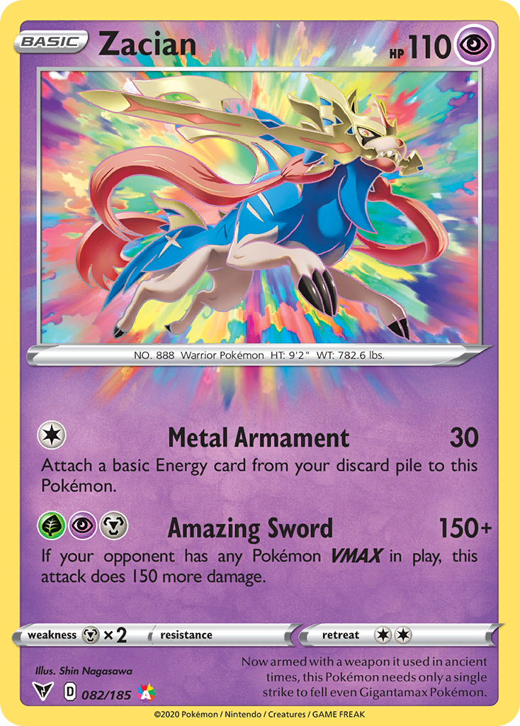 Zacian - 082/185 - Vivid Voltage