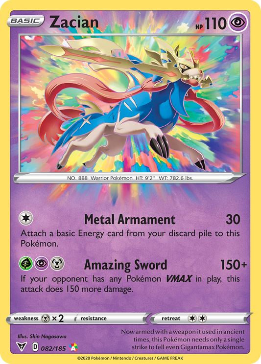 Zacian - 082/185 - Vivid Voltage