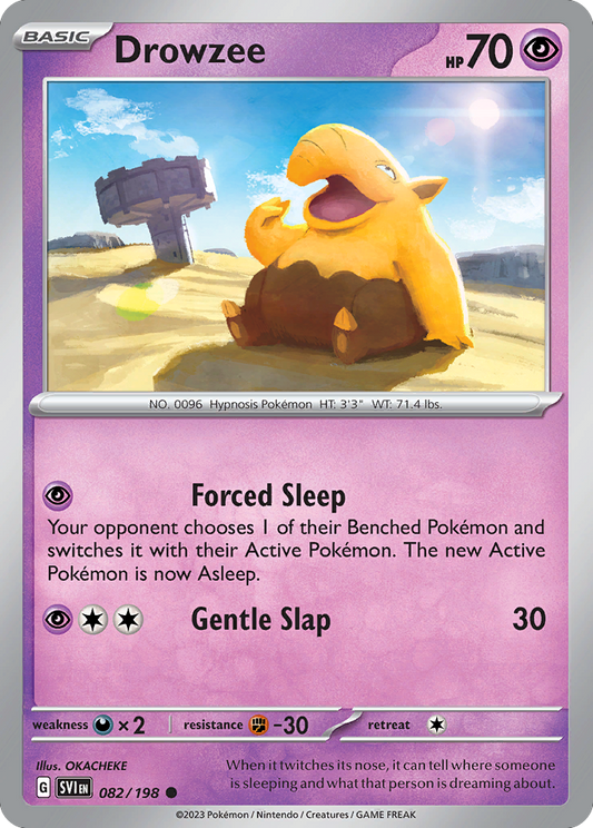 Drowzee - 082/198 - Scarlet & Violet