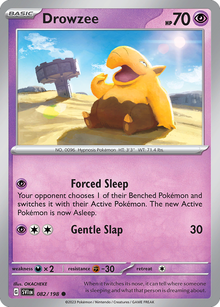 Drowzee - 082/198 - Scarlet & Violet