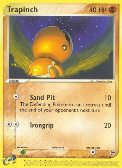 Trapinch - 082/100 - Sandstorm