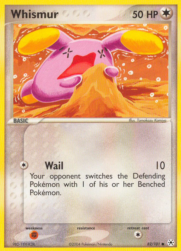 Whismur - 082/101 - Hidden Legends