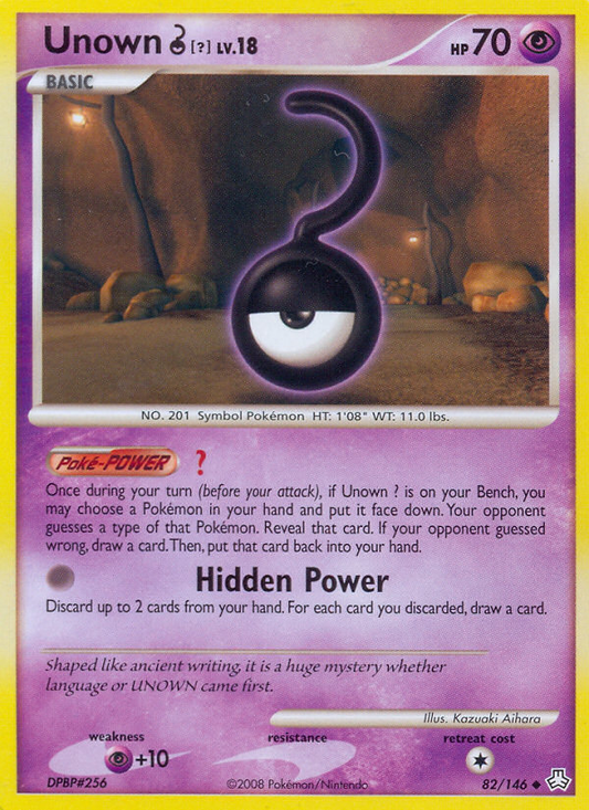 Unown [?] - 082/146 - Legends Awakened