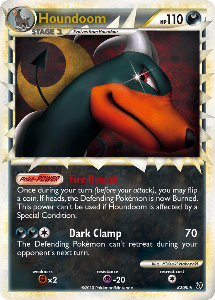 Houndoom - 82/90 - HS—Undaunted