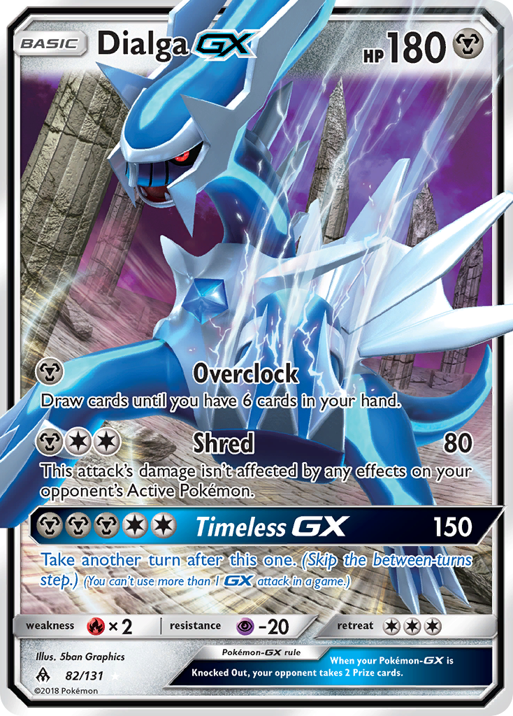 Dialga-GX - 082/131 - Forbidden Light