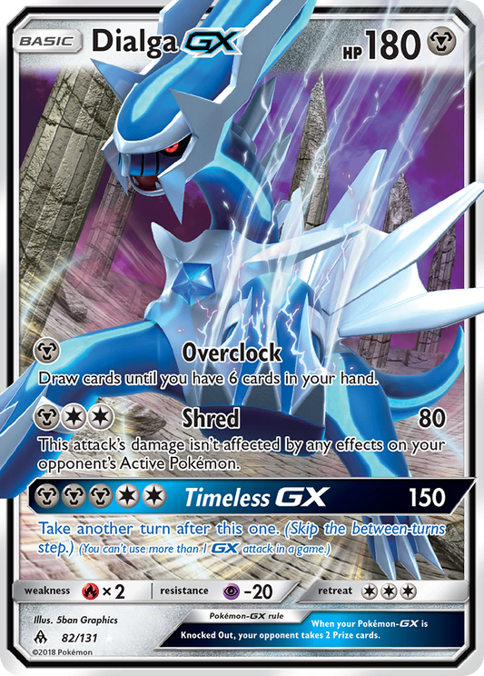 Dialga-GX - 082/131 - Forbidden Light