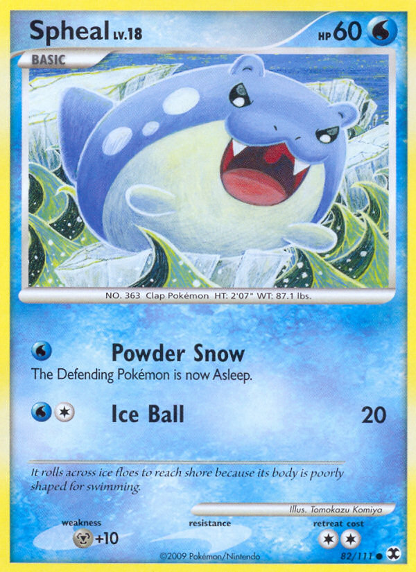 Spheal - 082/111 - Rising Rivals