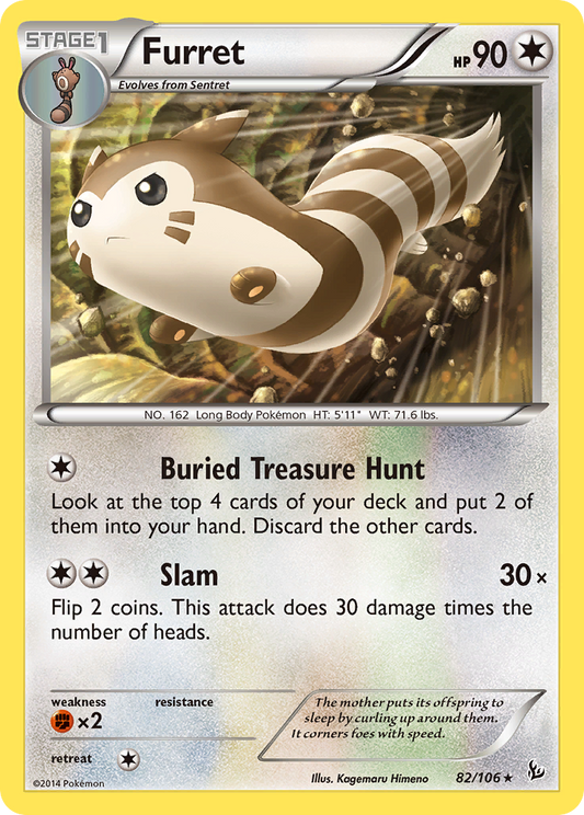 Furret - 082/106 - Flashfire