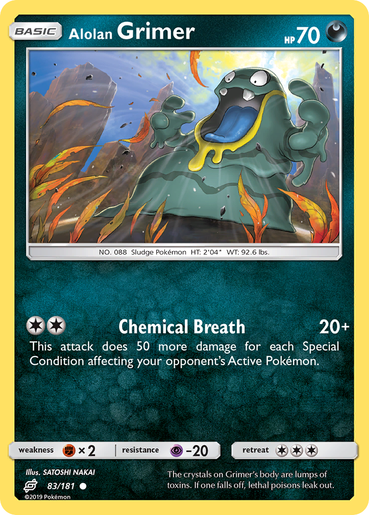 Alolan Grimer - 083/181 - Team Up