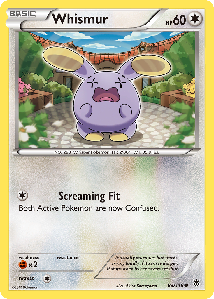 Whismur - 083/119 - Phantom Forces