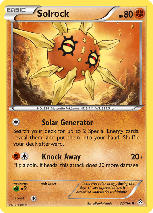 Solrock - 083/160 - Primal Clash