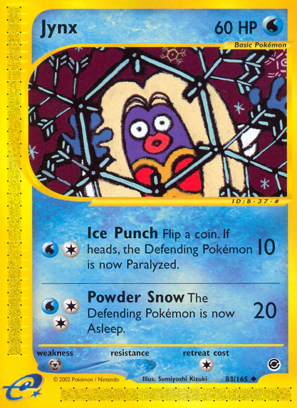 Jynx - 083/165 - Expedition Base Set